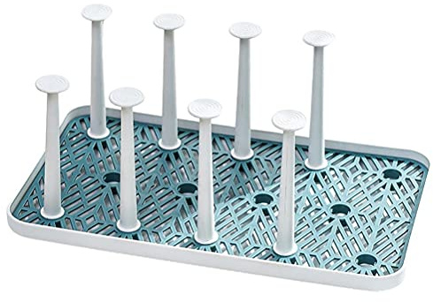 SASKATE Bottle Drying Rack, Plastic Water Cups Shelf Cup Drying Rack Draining Glass Cup Holder Stand Household Cup Storage Organizer Drain Rack