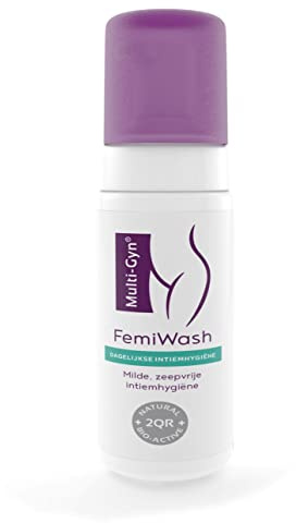 Multi-Gyn FemiWash - Schaum mit Lactic Acid, seifenfreie Intimwaschlotion für sanfte Intimreinigung - 100ml Waschschaum