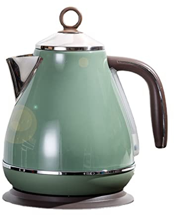 Hervidor de agua eléctrico Vintage de 1,7 l, hervidor de agua caliente de acero inoxidable 304, apagado automático, protección contra ebullición, electrodomésticos de cocina The New