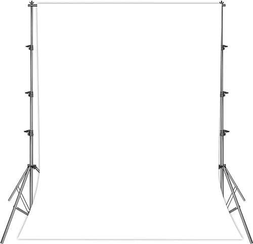 Sunshine Smile Sfondo Fotografico da Parete 3 x 3 m, Bianco, per Foto, Tela, Piccolo