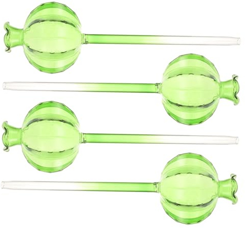 Milisten 4piezas Globos De Riego Automático para Plantas Sistema De Riego por Goteo para Vacaciones Diseño Bonito y Práctico