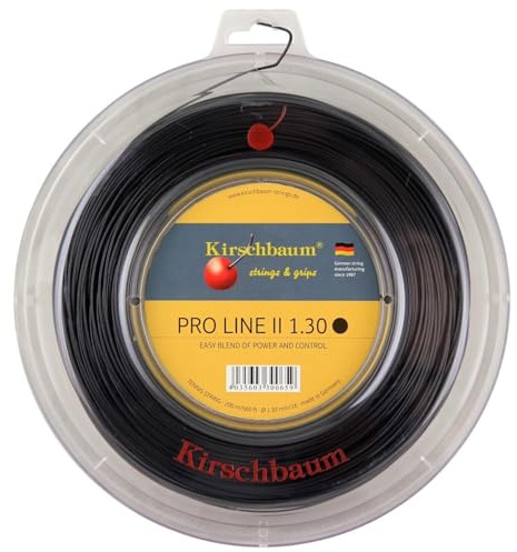 Kirschbaum Pro Line II Black 200 m-Rolle 1,15 mm Tennissaite