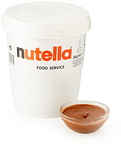 Ferrero Nutella 3000g im praktischen Eimer