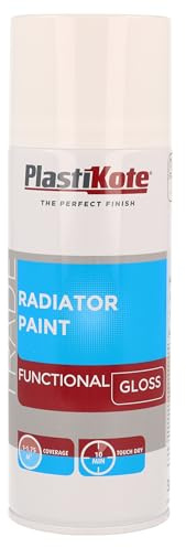 Plasti-Kote PKT71016 - Pintura para radiador, color blanco