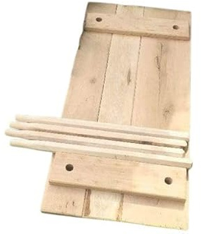 Sonder: Mittelalterlicher Steck- Tisch, Kanten gerade, L ca. 115cm, B ca. 55cm H ca. 75cm Flächen aus Eichenholz 25-30 mm mit 8-kantigen Beinen. Für Larp, Reenactor, Tavernenbestuhlung