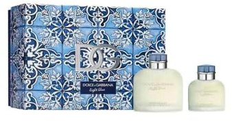 Set Pour Homme Eau de Toilette, 125 ml + 40 ml, Hellblau