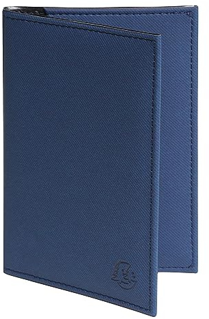 Exacompta - Pochette mixte voiture Denim 4 fentes 14x10cm Bleu