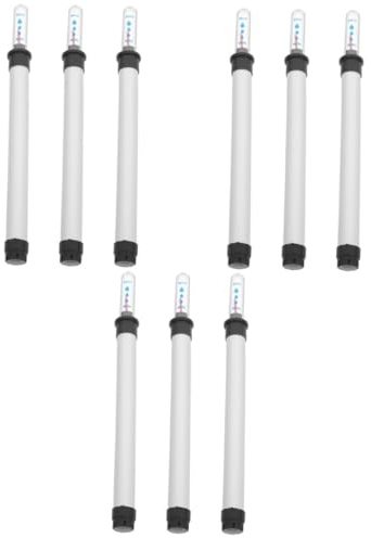 Sosoport 9 STK Wasserstandsanzeige Wasseranzeigesensor Hydrometer Für Pflanzenblüten Feuchtigkeitsindikator Für Pflanzen Wasseranzeige Für Hydrokulturen Feuchtigkeitsdetektor Weiß Plastik