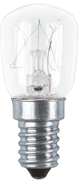 WatioWave E14 15 W Lampe für Kühlschrank und Backofen, ideal zur Beleuchtung von Haushaltsgeräten und zur Verbesserung der Sichtbarkeit in geschlossenen Räumen.