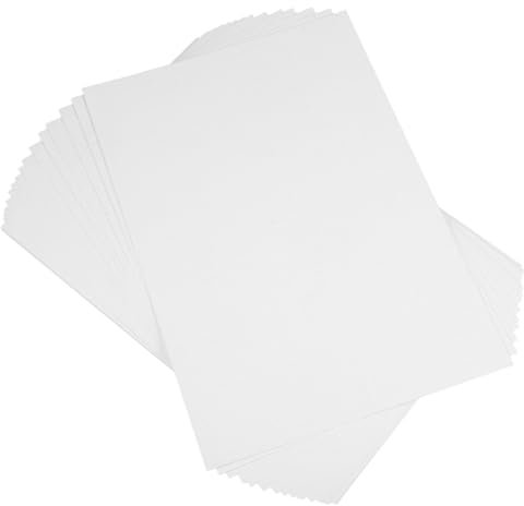 CAXUSD 100 Dokumentenhülle Abdeckungen für Dokumentpräsentationen Papierbindung Einbanddeckel bürobedarf büromaterial Ordnerabdeckung Bindung deckt Berichte ab Lederpapier Weiß
