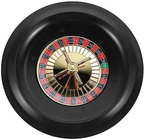 MUSISALY Tischspiel Pokerrad Für Partyspiel Und Russisches Roulette Praktisches Spielrad Für Zuhause Und Bar