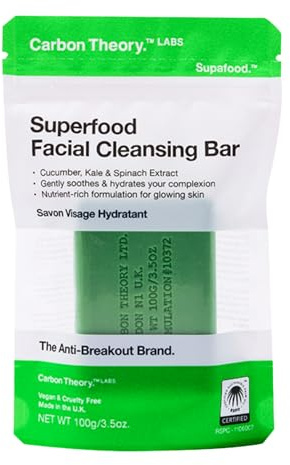 Carbon Theory Superfood Face Cleansing Bar 0.22 lb