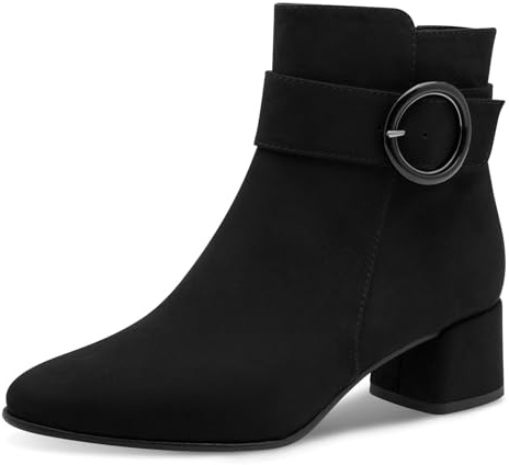 Marco Tozzi Damen 2-25328-45 Stiefelette, Black, 39 EU