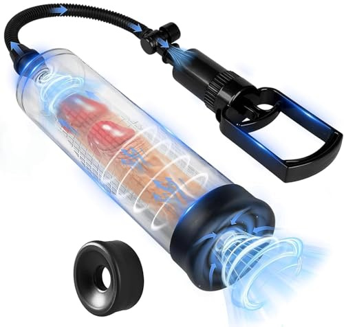 Pompa Pene Masturbtore per Uomini - Vacuum Device Pene Dispositivo Medico Eiaculazione Ritardata, Sex Toys Masturvatore Maschile Succhia per Uomo, Ingrandimento Toy