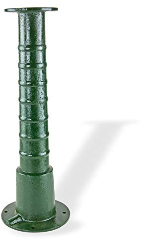 Pumpenständer Ständer für Gartenpumpe Schwengelpumpe Handschwengelpumpe Brunnenpumpe Pumpe  Klassik  Guß grün