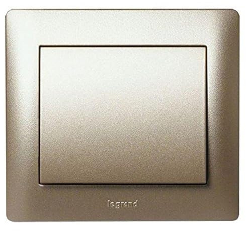 Legrand galea life - Tecla titanio para interruptor conmutador cruzamiento y pulsador galea