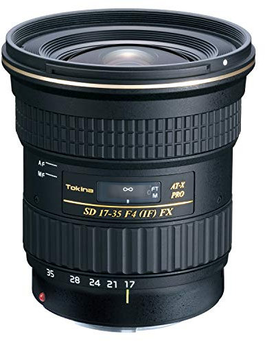 Tokina 17-35mm AT-X Pro FX - Objetivo para Canon (Diámetro: 82mm), Negro