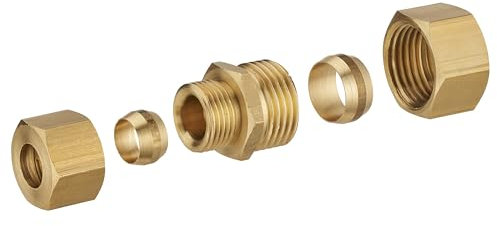 Raccord bicone (a Visser) pour Tube Cuivre Jonction Réduite Ø16 - Ø14 NOYON & THIEBAULT