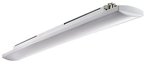 Gewiss Lampada plafoniera stagna Rettangolare Smart3E, 1200, On/off, Opal, Cri80, 4000K 40 W, Grigio