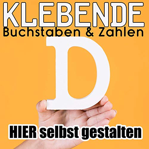 Wunschtext Aufkleber klebende Texte Zahlen Buchstaben selbst gestalten ab 10cm bis 120cm Lieferzeit 2 bis 3 Werktage