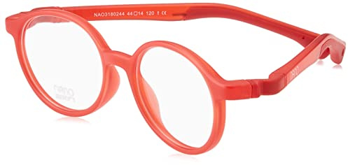 GAFAS NANO OPTICAL - FLICKER 3 0_4-6 AÑOS C: ROJO CRISTAL MATE/GRANATE/44x14x120 Cura della persona e salute