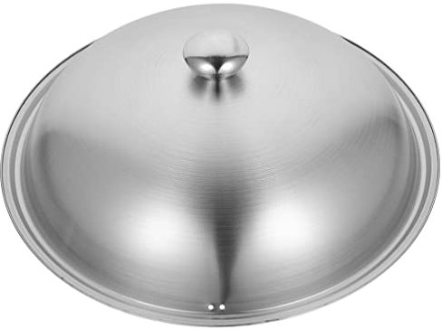 Kichvoe Mehrzweck-pfannenabdeckung Runder Topfdeckel Zum Kochen Topfdeckel-set Aus Metall Ersatz Für Bratpfannen Küchenzubehör