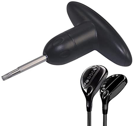 Fulenyi Adjustable Torque Wrench - Golf Club Adjustment Tool | Black Lightweight Wrench to Replace Driver, Fairway and Club Accessories