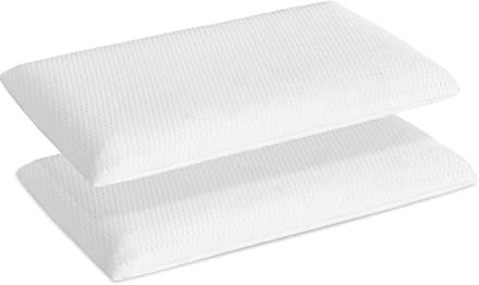 DORMISSIMO Pack 2 Kinderkissen Komfort 6 cm 70x35 Viscoelastich. Abnehmbar und waschbar und ergonomisch. Sein erstes Kissen