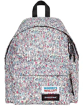 EASTPAK Mochila Where's Wally x Padded Pak'r Color Blanco, Modelo Wally