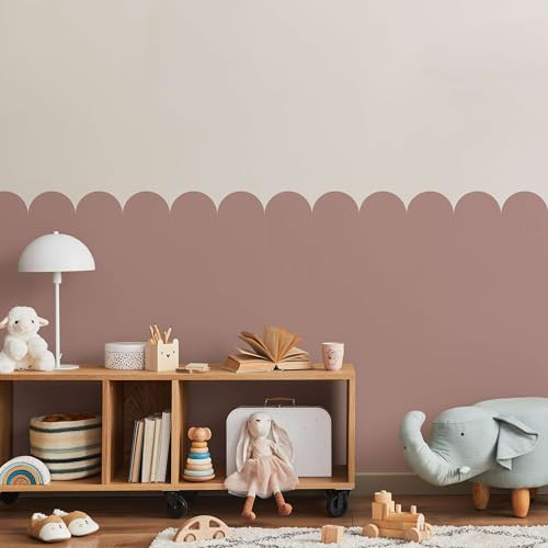 Muralo Wandtattoo Jugend, Bögen, Kindergärten, UV-beständig - 125x120 cm | Wandsticker, Modernes Design - ideal für Kinderzimmer, für Mädchen, einfach anzubringen
