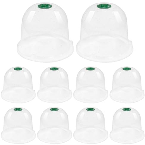 10 Stück Schneckenschutzring, Schneckenkragen, Schnecken-Schutz, Schneckenabwehr Schutzring,Salatring Pflanzenkragen,Schneckenkragen Salatring,Schneckenkragen Plastik,Abwehr Schneckenbarriere Plastik