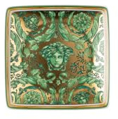 Versace Medusa Garland Verde e Oro Ciotola Coppetta 12x12cm Porcellana
