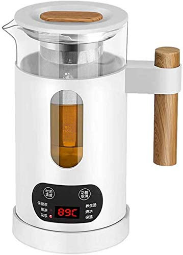 USMCPQVXN Electric Kettle 700W Mini Multifunction Electric Kettle, 0.6L Stainless Steel Preserving Pot Glass Boiled Warm Tea Pot Hot Water Heating Bottle Automatic Power Off