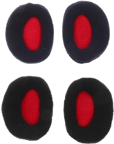 GALPADA 2 Pairs Adult Earmuffs Winter Ear Warmers for Women Polar Fleece Split Design, Stylish and Versatile Ear Protectors for Outdoor Activities and Travel