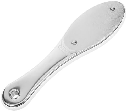 Beavorty Pedicura para Pies de Acero Inoxidable y Silicona, Removedor Manual de Callos Exfoliación y Eliminación Efectiva de Muerta para Cuidado Personal