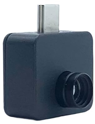Cámara térmica de 32 x 32 pulgadas con 5 opciones de color, herramienta de análisis de temperatura de diseño ligero, fácil de transportar para sistemas operativos, dispositivo de medición de
