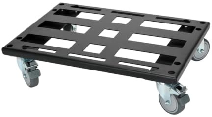 Sharplace Chariot à outils mobile pour atelier, plateforme métallique, transport facile dans le garage, robuste avec roulettes pivotantes à 360°, gain place, 4.5 Pouces Casters