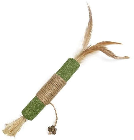 Wiffe Bâton de Menthe à Chat, Jouet à lécher pour Chats, élimination des Boules de Poils, Jouet pour l ' Ennui, Dents d ' Animaux, bâton de Teaser Propre pour la Dentition