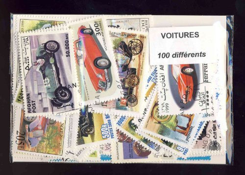 Prophila Collection Motivos 100 Varios Coche y Los vehículos de Motor Sellos (Sellos para los coleccionistas) Coches/tráfico por Carretera