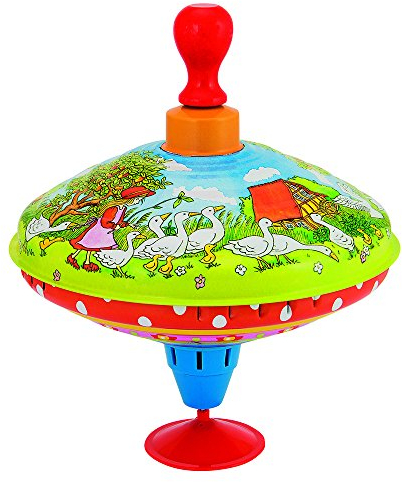 Cause 53057 - Brummkreisel mit Holzgriff Gänseliesel