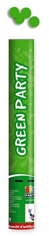 BIG PARTY Cannon Spara Coriandoli Sparacoriandoli cm.40 Verde Tutto per le tue Grandi Feste