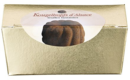 Chocolaterie Bruntz Mini-Schokoladentrüffel in Kugelhopf-Form, 4er Pack