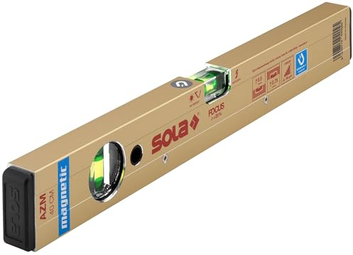 Sola AZM 40 Niveau à bulle magnetique en aluminium 40 cm