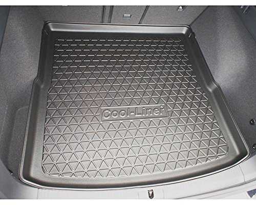 Dornauer Autoausstattung Premium Kofferraumwanne für VW Golf 7 Variant 9.2013-6.2020, Schwarz, Kunststoff
