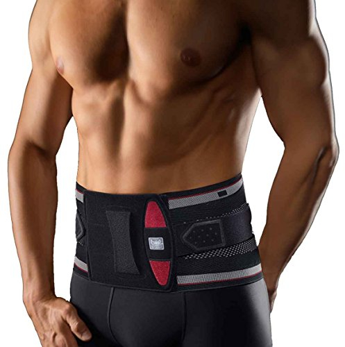 BORT select Stabilo® Rückenbandage mit Pelotte, Gr. 1, schwarz
