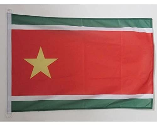 AZ FLAG Pavillon Guadeloupe indépendant 45x30 cm Anneaux Plastique | Usage extérieur et nautique Pavillon nautique guadeloupéen résistant aux intempéries avec coutures doubles et bords renforcés