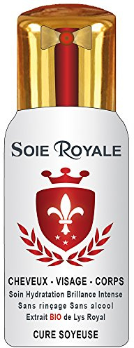 Haarpflege Gesicht Körper 125 ml Bio-Extrakt der Königslilie Seidenproteine Vitamins E-F Nährt spendet feuchtigkeit Entwirrt mit intensivem Glänzen ohne Alkohol von Soie Royale