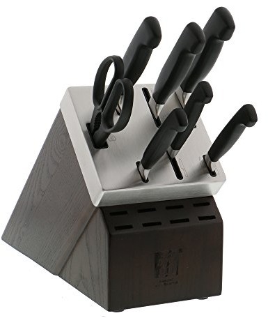 ZWILLING Four Star 8-pc Self-Sharpening Knife Block Set