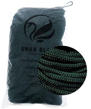 cordini swan black, 500g e assortimento accessori per borse (petrolio)