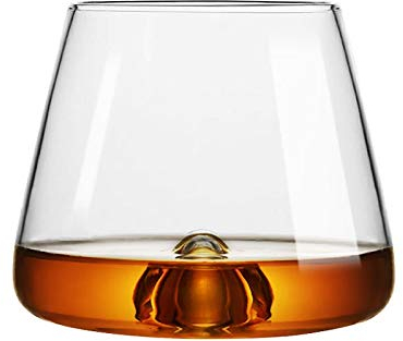 QSCTYG Wine Glasses Design Ice Cubes Rock Whiskey Glass Brandy Snifter Chivas Red Wine Glasses Whisky Cup 20 (Capacity : 350ml, Color : Rock glass)